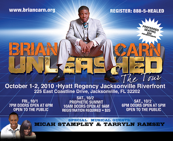 Prophet Brian Carn: Unleashed Jacksonville